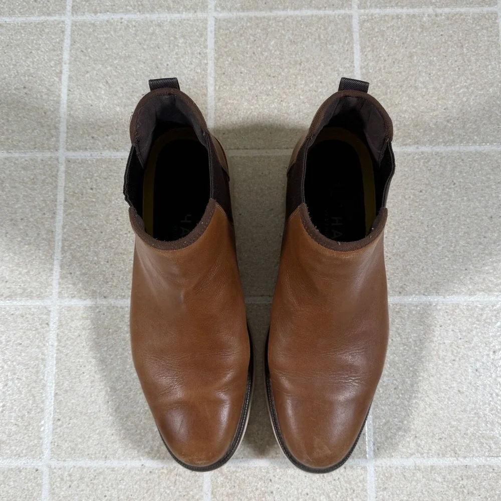 Cole Haan Men's Grand Ambition Waterproof Chelsea Boot Style C35727 Size 11.5 W